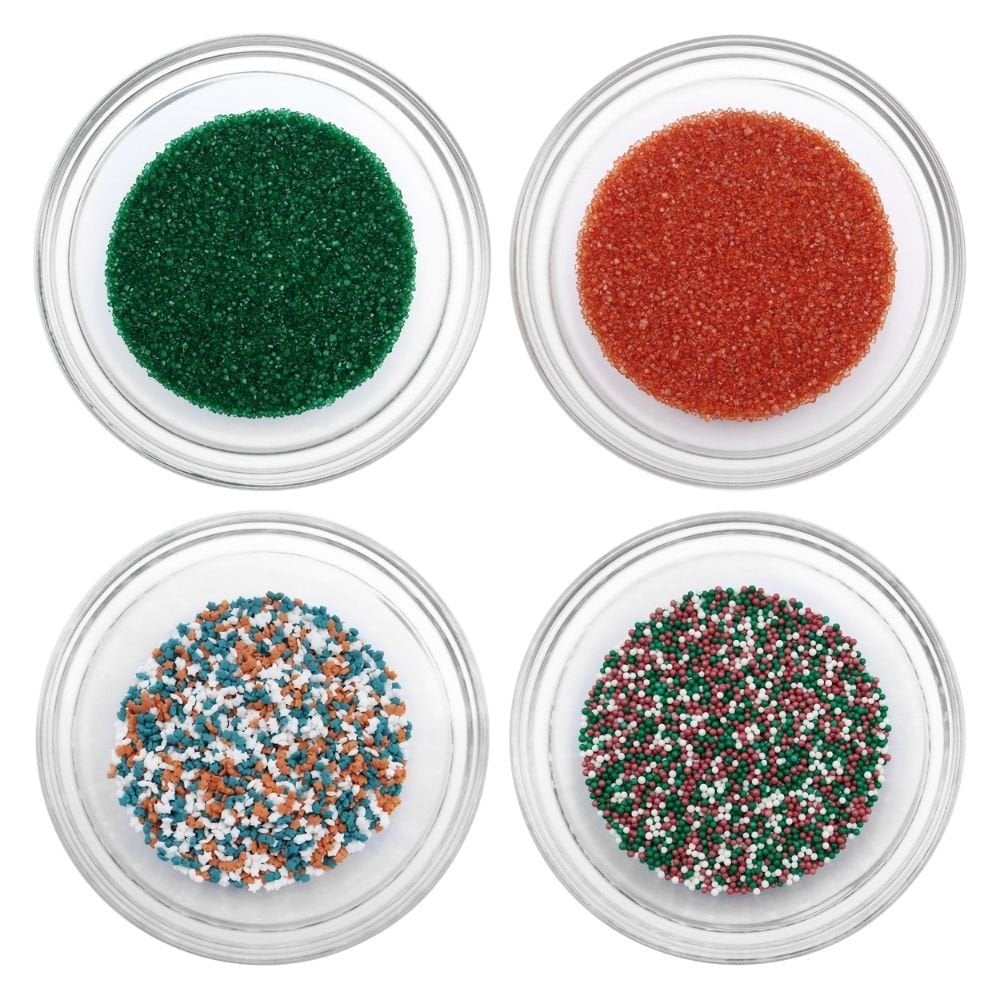 PME Festive Cheer Set Of 4 Christmas Sprinkles 420g