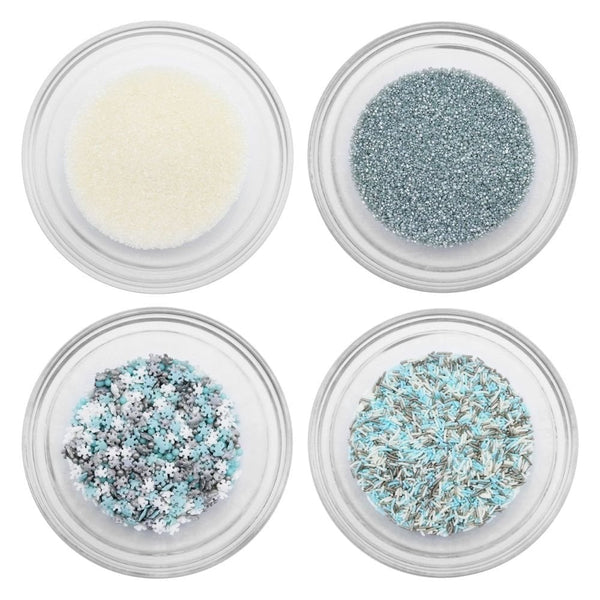 PME Winter Wonderland Set Of 4 Christmas Sprinkles 380g
