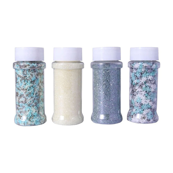 PME Winter Wonderland Set Of 4 Christmas Sprinkles 380g