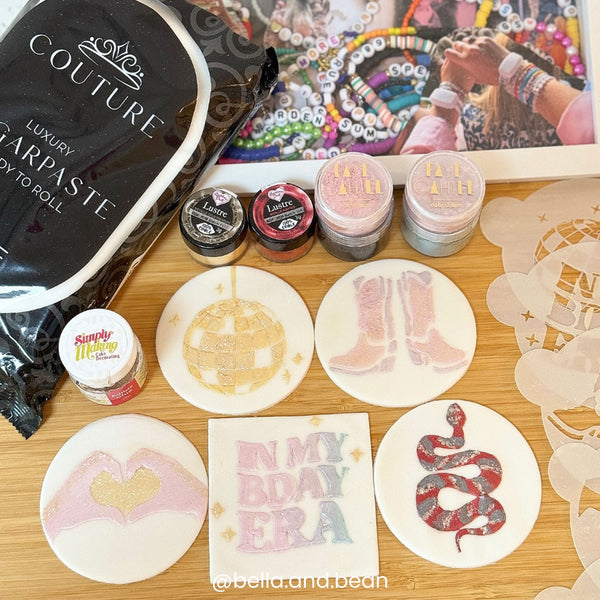 Simply Making Disco Ball Cupcake & Cookie Stencil