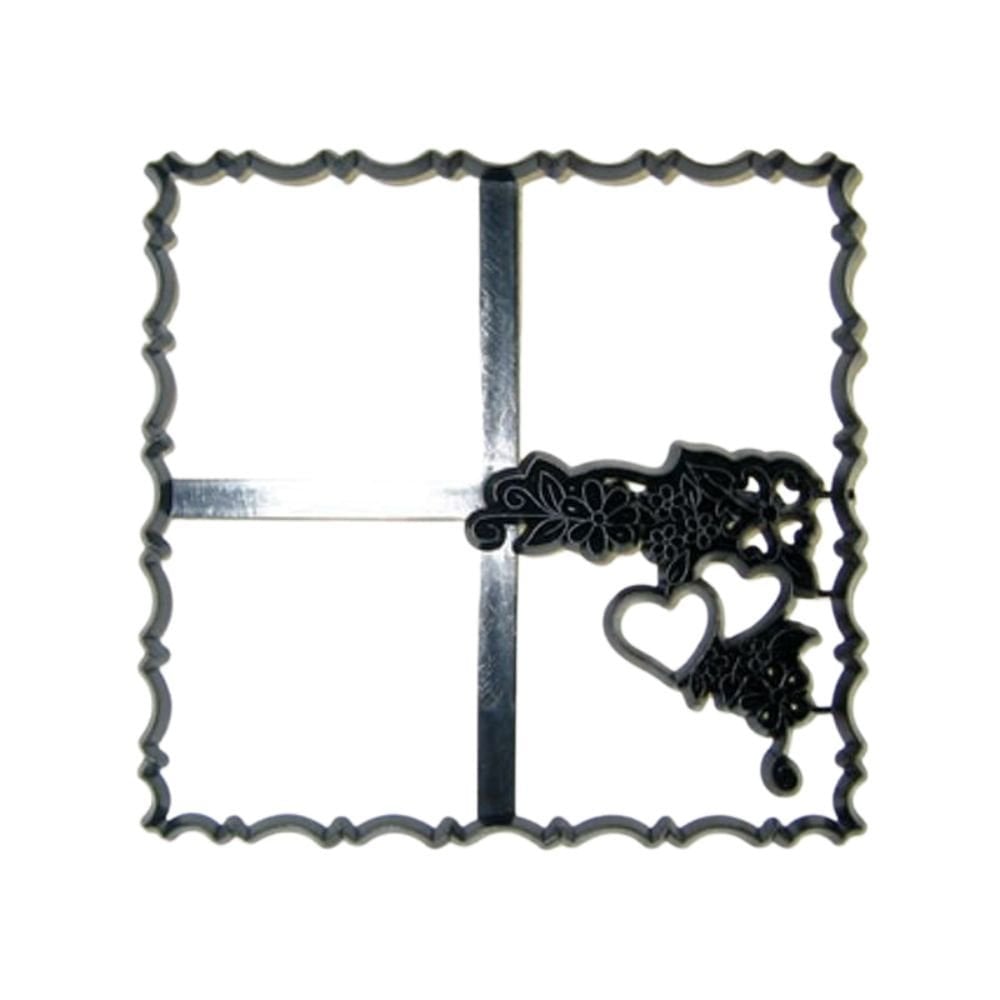 Patchwork Cutters Name Place Setting A Heart Sugarcraft Icing Cutter