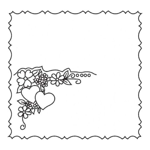Patchwork Cutters Name Place Setting A Heart Sugarcraft Icing Cutter