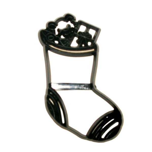 Patchwork Cutters Christmas Stocking Sugarcraft Icing Cutter
