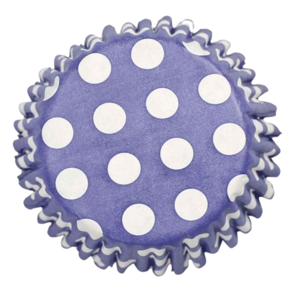 Culpitt Navy & White Polka Dot Cupcake Cases x 54