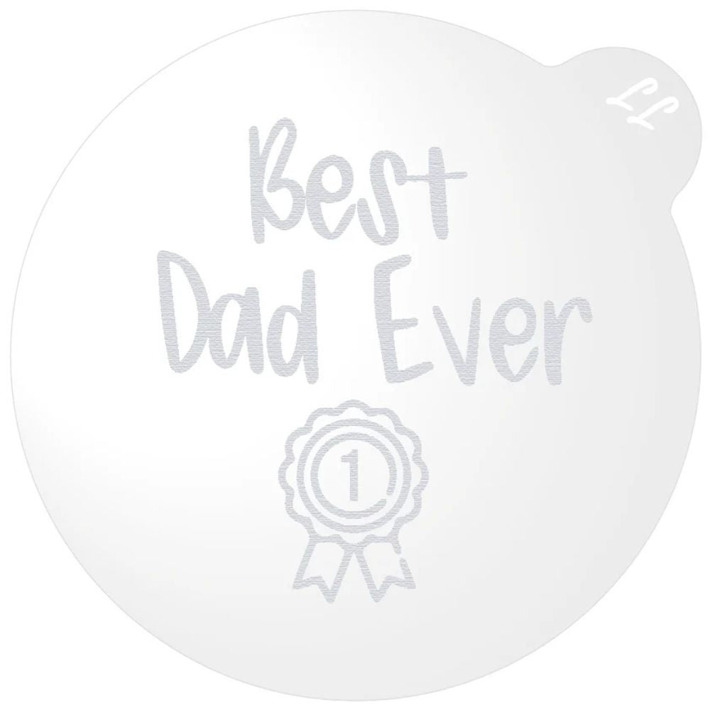 LissieLou Best Dad Ever Cookie & Icing Embosser