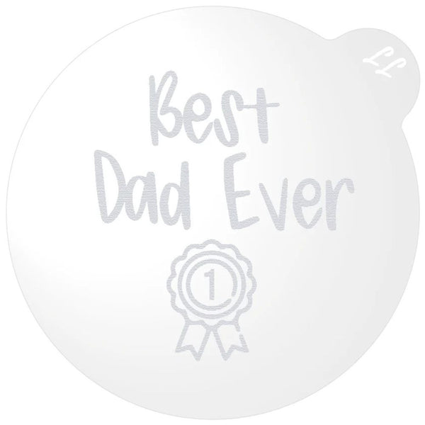 LissieLou Best Dad Ever Cookie & Icing Embosser