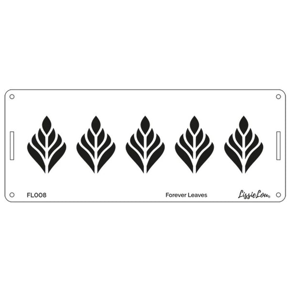LissieLou Forever Leaves Border Cake Stencil