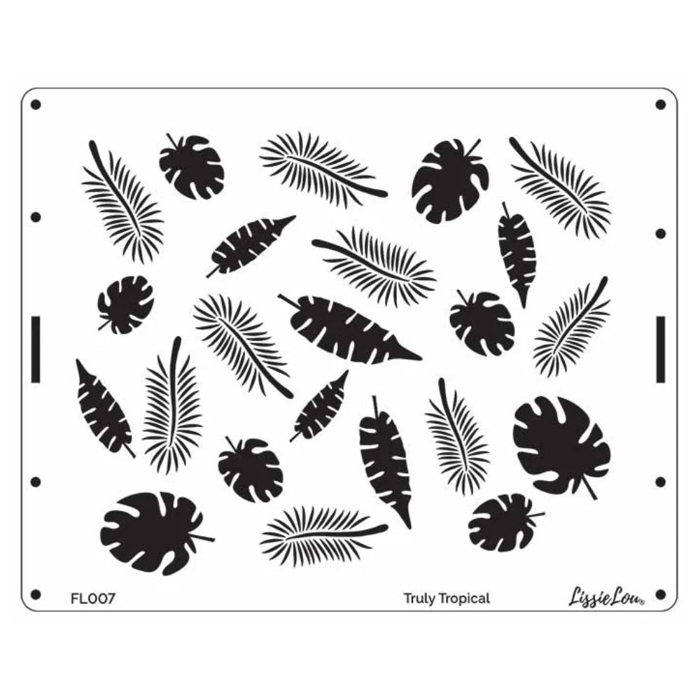 LissieLou Truly Tropical Full Size Cake Stencil