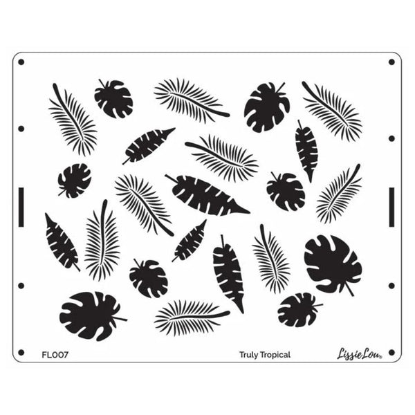 LissieLou Truly Tropical Full Size Cake Stencil