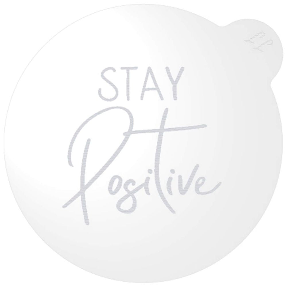 LissieLou Stay Positive Cookie & Icing Embosser