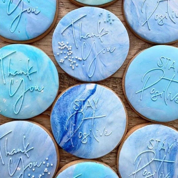 LissieLou Stay Positive Cookie & Icing Embosser