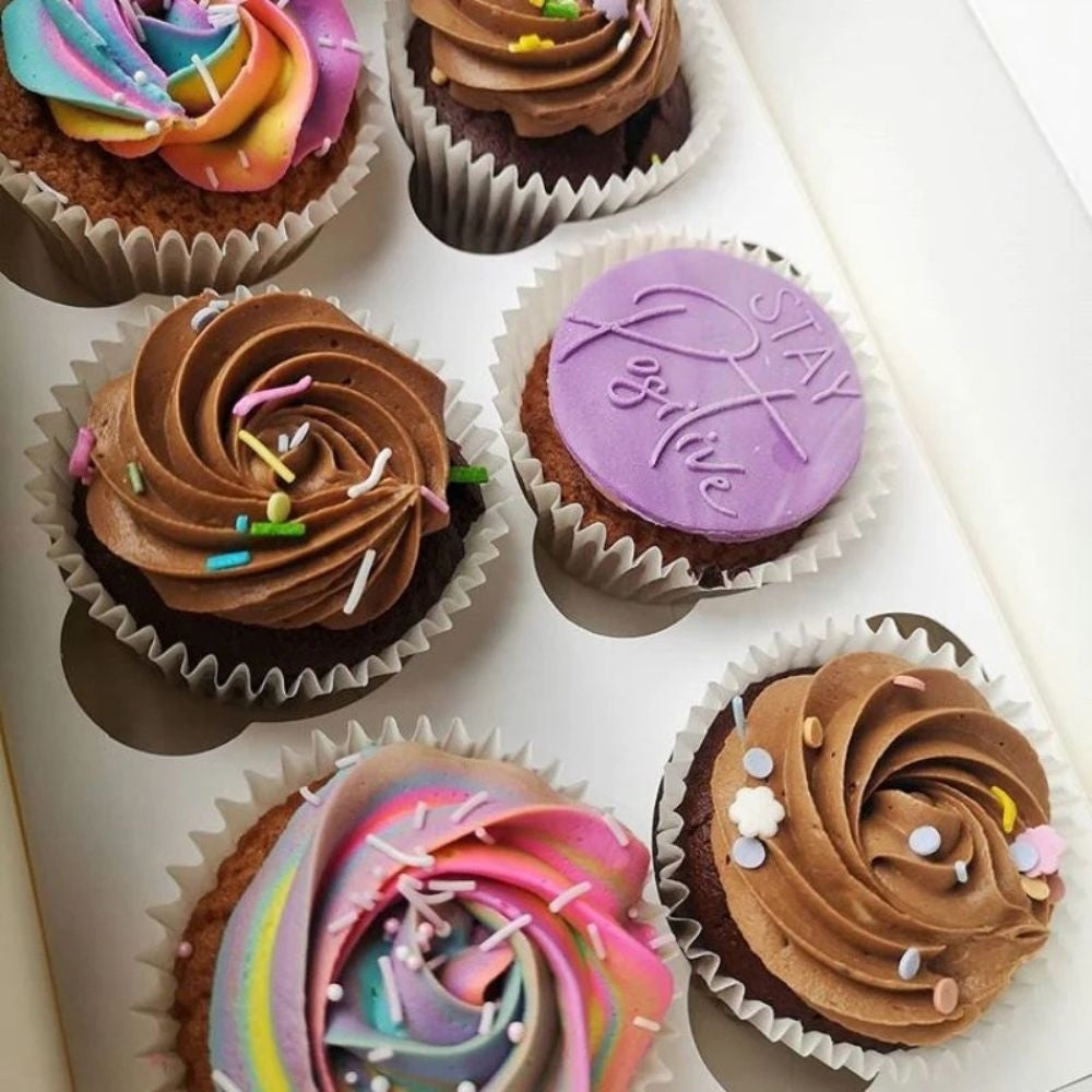 LissieLou Stay Positive Cookie & Icing Embosser