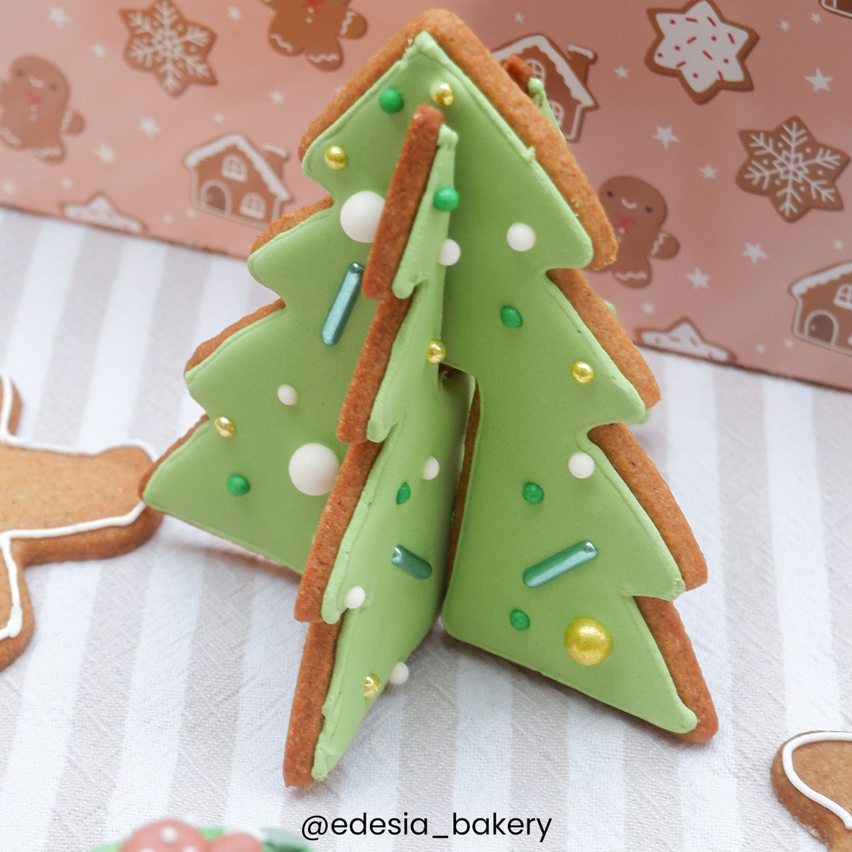 Wilton 3D Christmas Tree Cookie Cutter Set