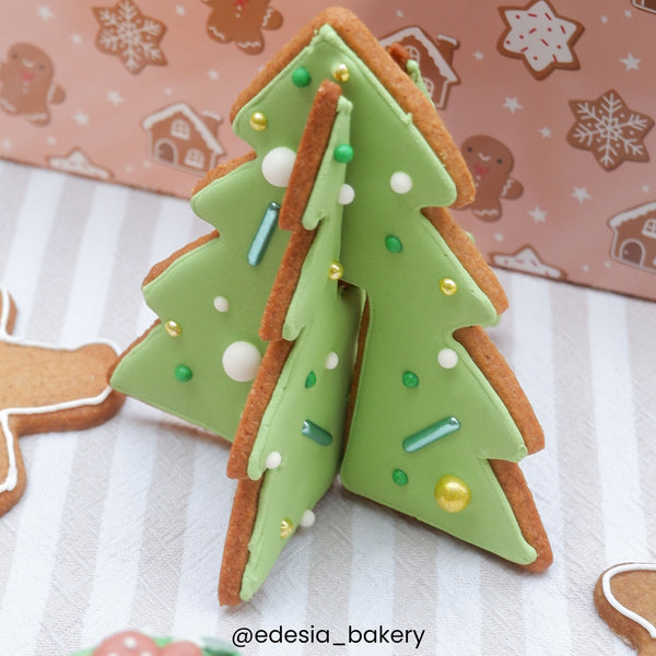 Wilton 3D Christmas Tree Cookie Cutter Set