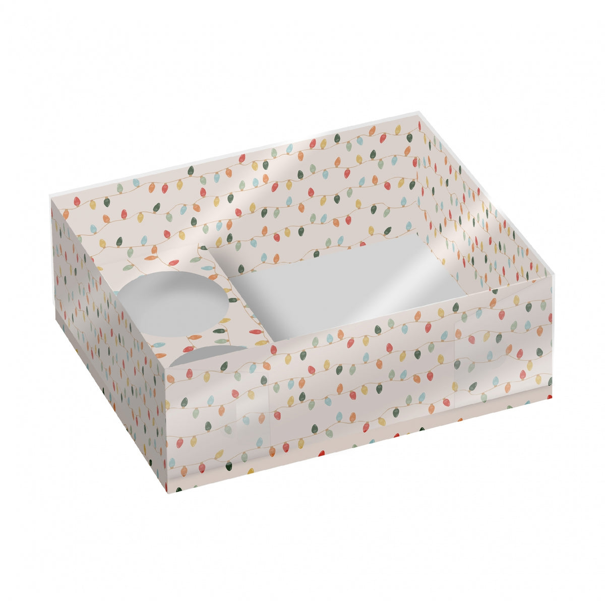 Simply Making Christmas Lights Hamper & Cupcake Box - Pack of 2