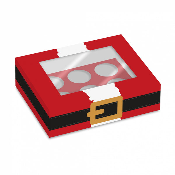 Simply Making Santa Cupcake Box