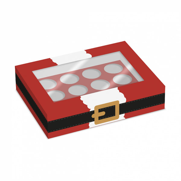 Simply Making Santa Cupcake Box