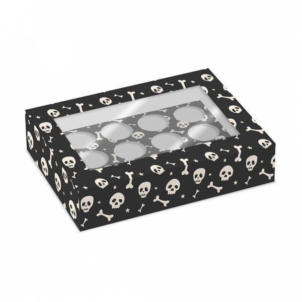 Simply Making Halloween Skeleton Cupcake Box Pack Of 2