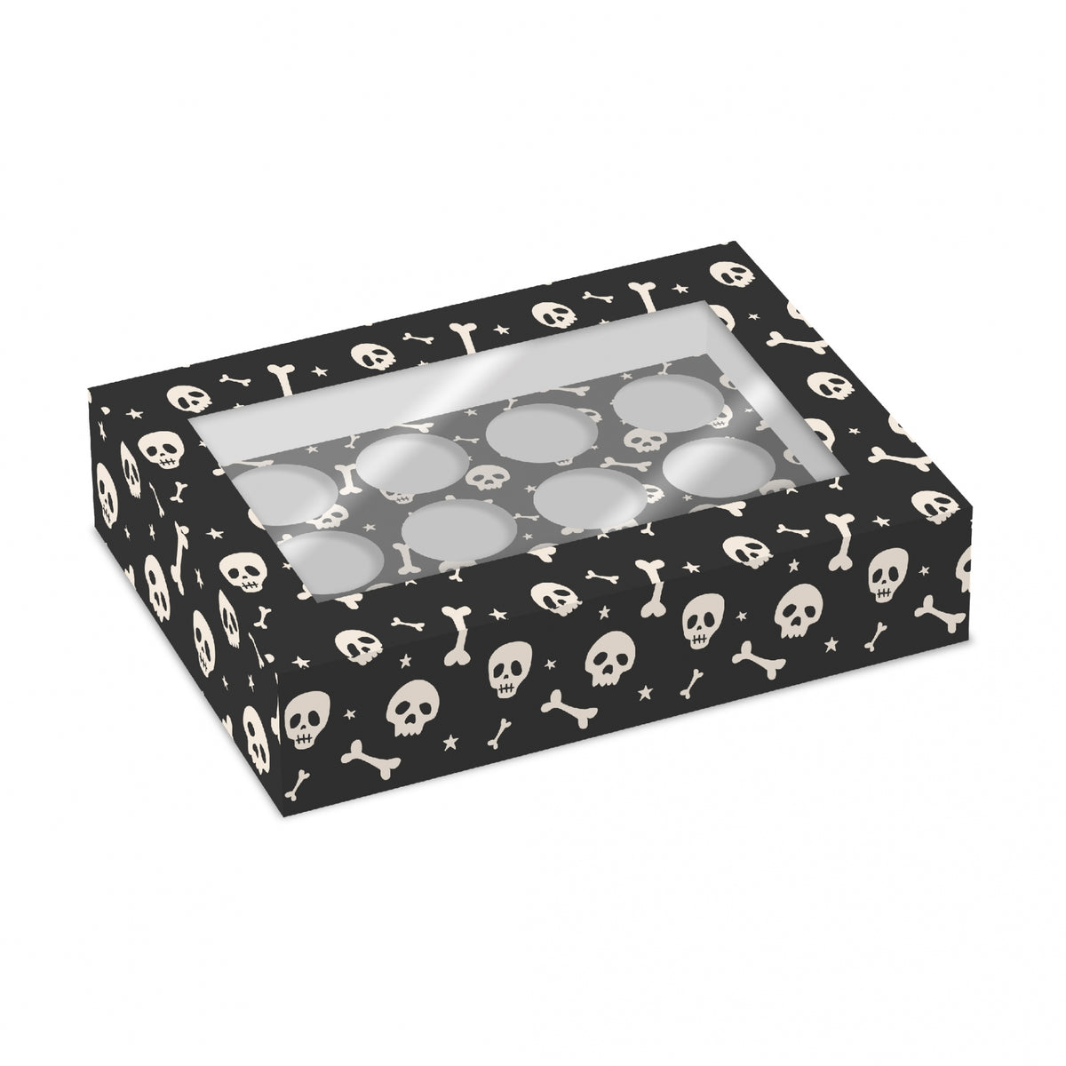 Simply Making Halloween Skeleton Cupcake Box Pack Of 2