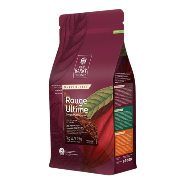 Cocoa Barry Dark Red Ultime Cocoa Powder 1kg