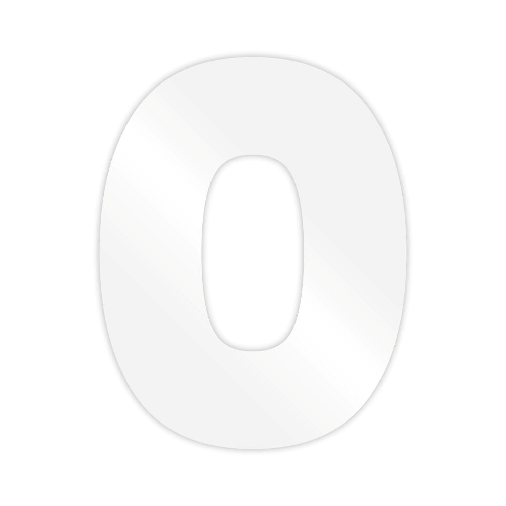 Simply Making Clear Acrylic Number Cake Stencil Plate