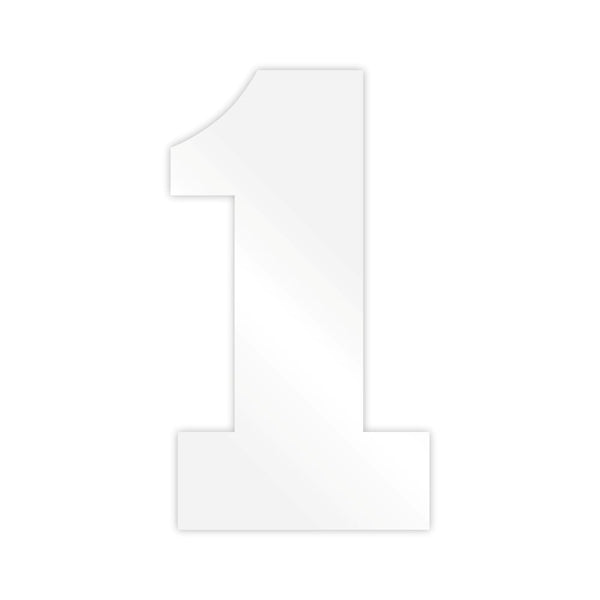 Simply Making Clear Acrylic Number Cake Stencil Plate