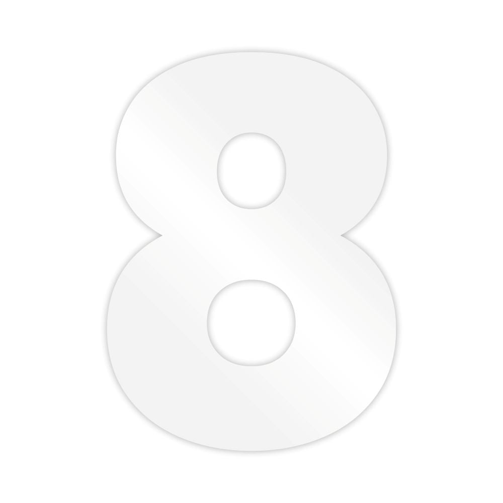 Simply Making Clear Acrylic Number Cake Stencil Plate
