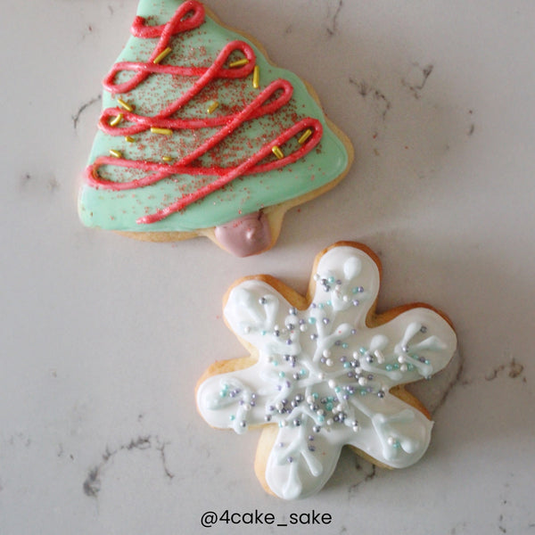 Wilton Tree, Snowflake & Gingerbread Man Cookie Cutter Set Of 3