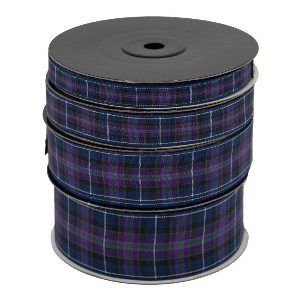 Berisfords Pride Of Scotland Modern Scottish Tartan Plaid Ribbon x 25m Reel