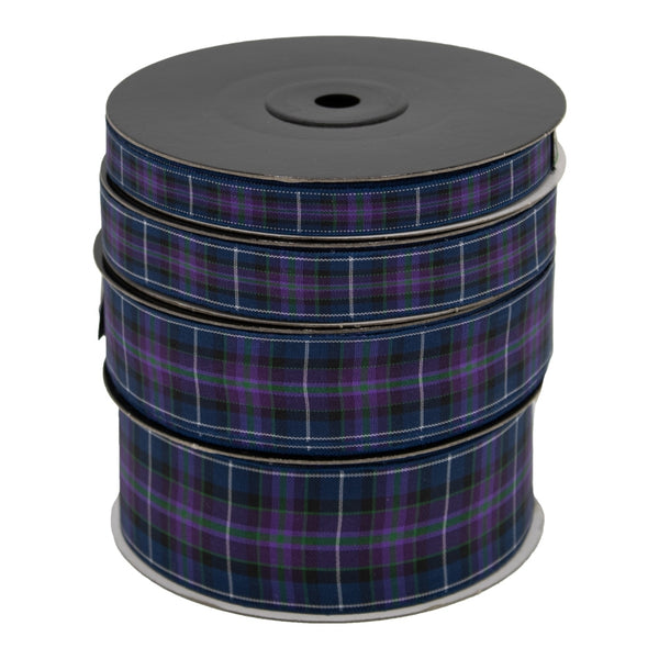 Berisfords Pride Of Scotland Modern Scottish Tartan Plaid Ribbon x 25m Reel