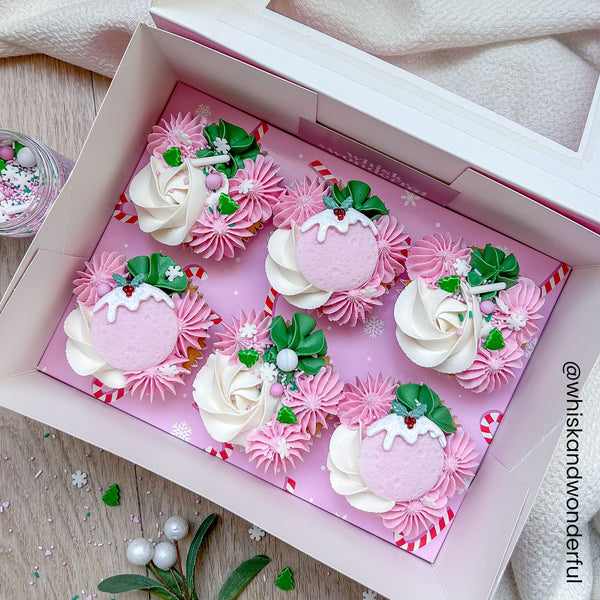Simply Making Holds 6 Candy Canes Cupcake Box - Pack Of 2
