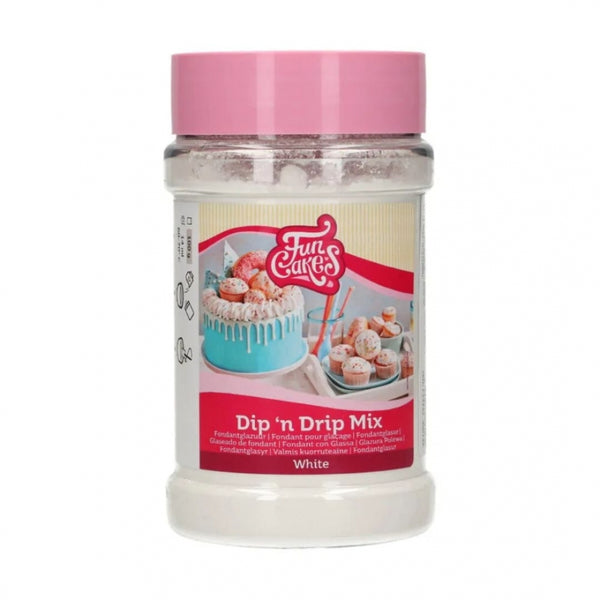 FunCakes White Dip 'N Drip Mix