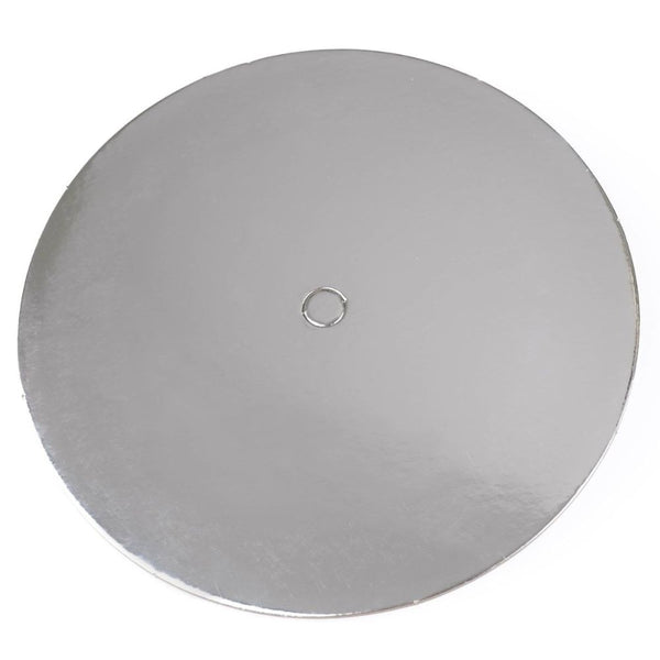 Loyal Silver Round Perforated Cake Board Pack Of 10