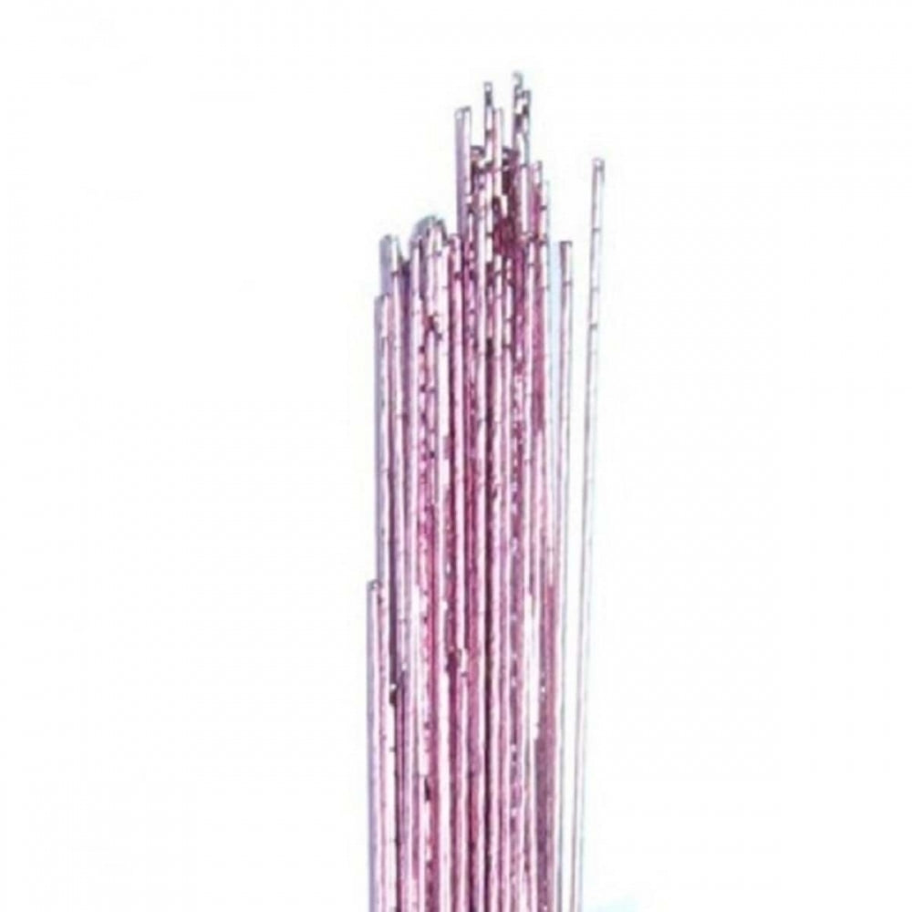 Hamilworth 24 Gauge Metallic Pink Floristry Wire x 50