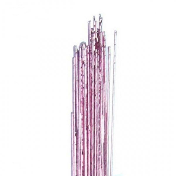Hamilworth 24 Gauge Metallic Pink Floristry Wire x 50