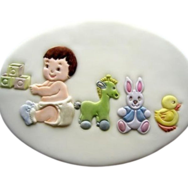 Patchwork Cutters Nursery Set Sugarcraft Icing Cutters Set Of 5
