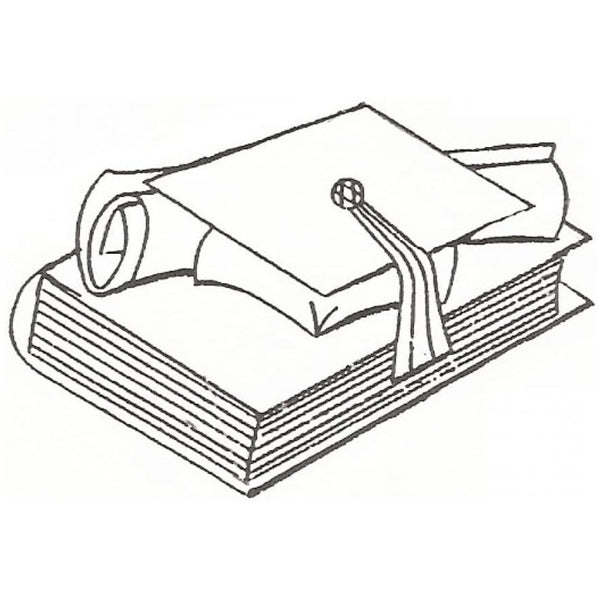 Patchwork Cutters Graduation Sugarcraft Icing Cutter