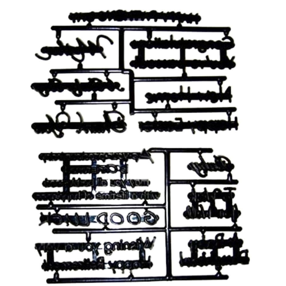 Patchwork Cutters Celebration Lettering Assorted Sugarcraft Icing Cutter Set Of 13