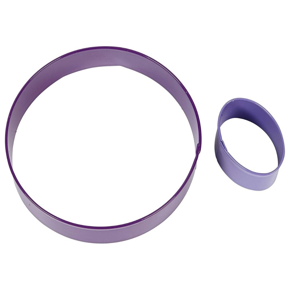 Wilton Bunny Bottom & Feet Round / Oval Cutters Set Of 2