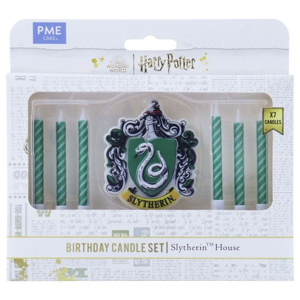 PME Harry Potter Slytherin House Candles Set Of 7