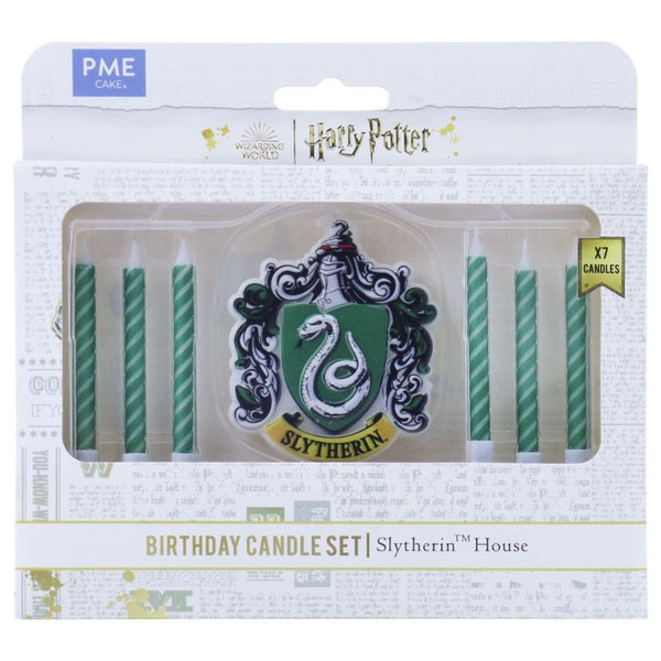 PME Harry Potter Slytherin House Candles Set Of 7