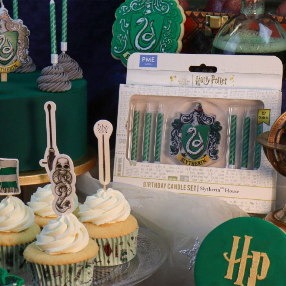 PME Harry Potter Slytherin House Candles Set Of 7