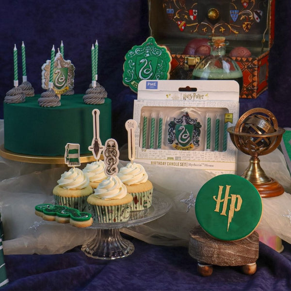 PME Harry Potter Slytherin House Candles Set Of 7