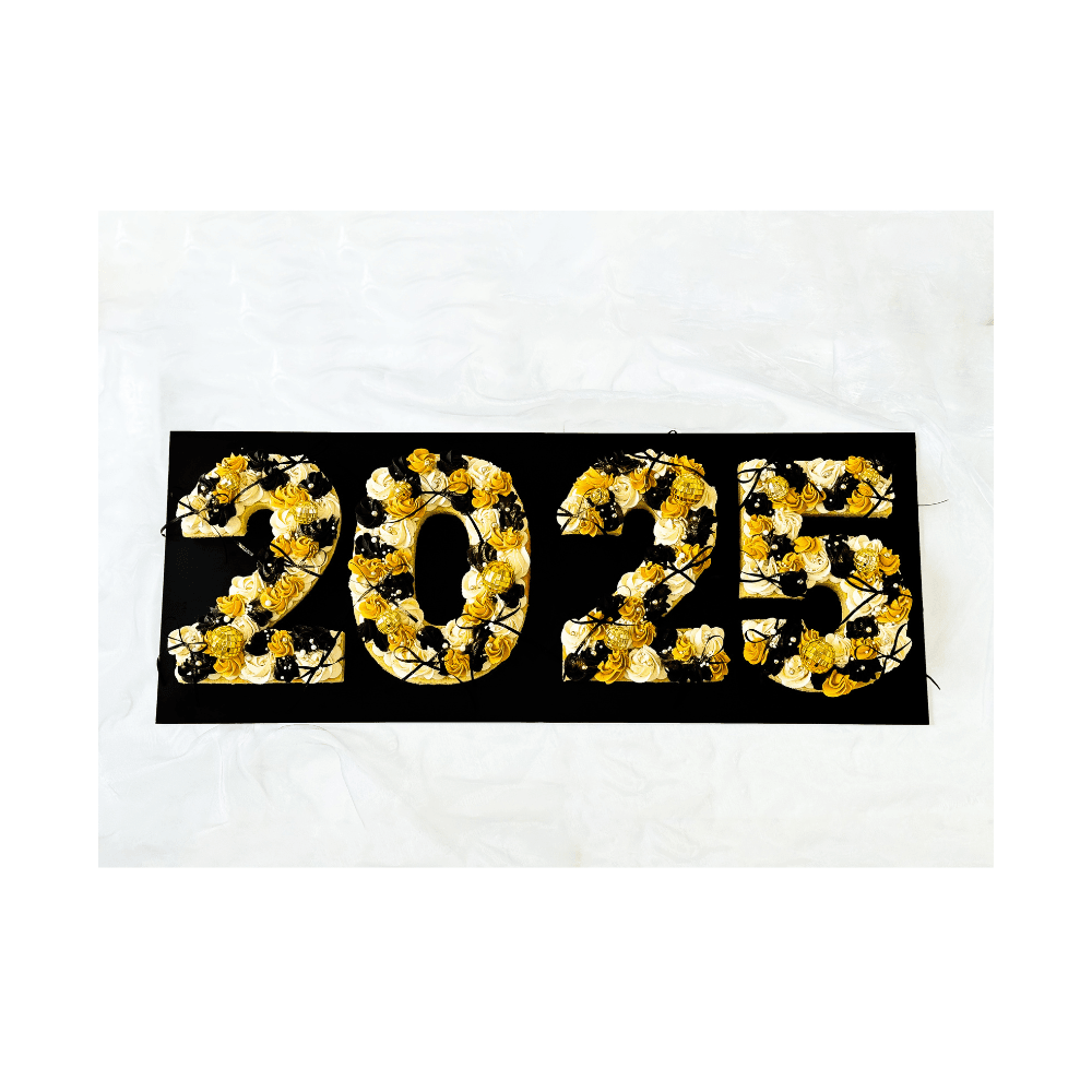 Simply Making Clear Acrylic Number Cake Stencil Plate