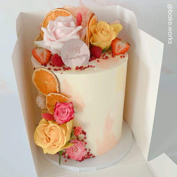 Simply Making Tall Extra Deep White Cake Box With Window
