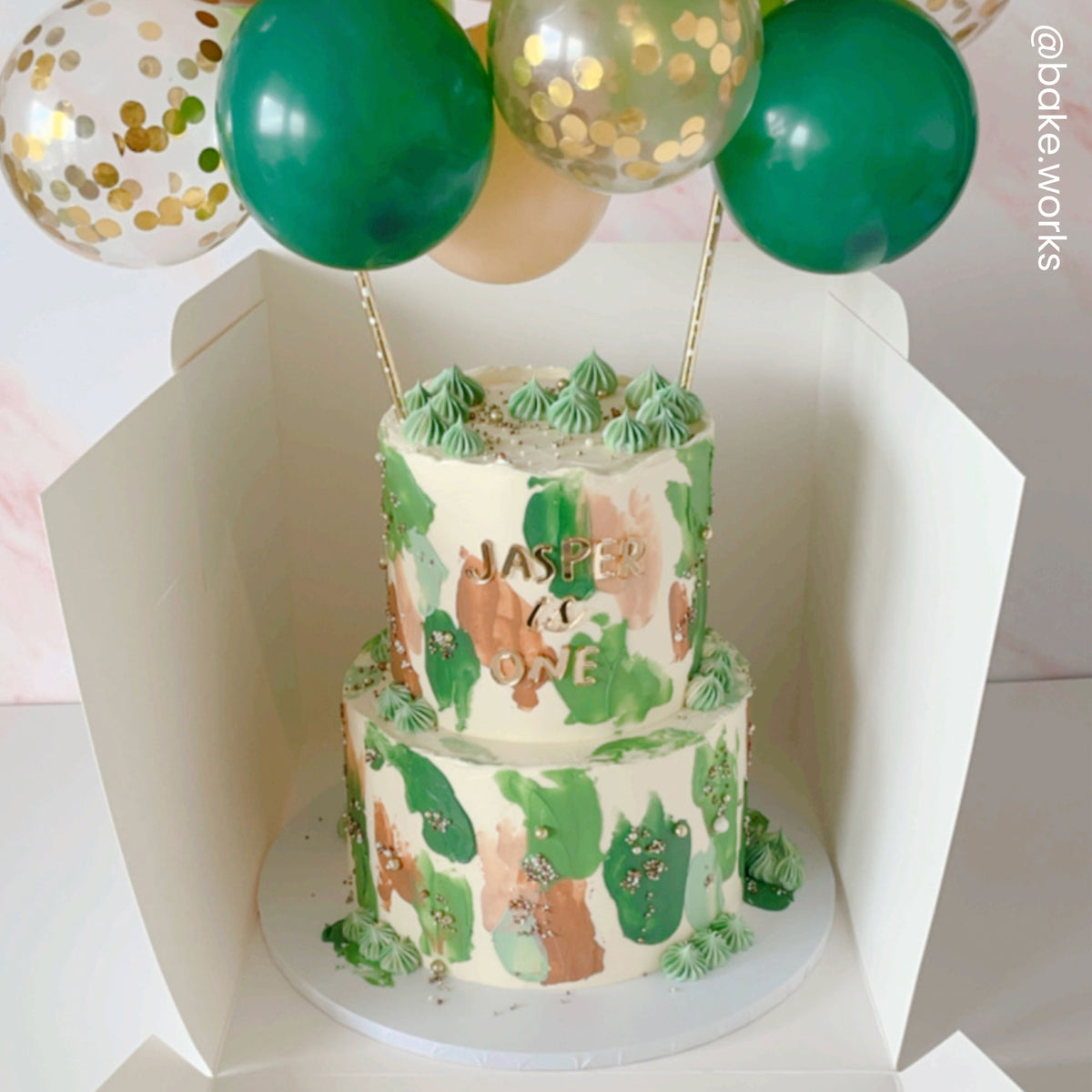 Simply Making Tall Extra Deep White Cake Box With Window