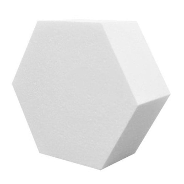 Simply Making 3 Inch Deep Hexagon Straight Edge Cake Dummy