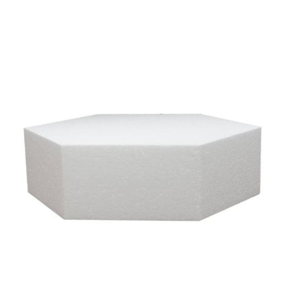 Simply Making 3 Inch Deep Hexagon Straight Edge Cake Dummy