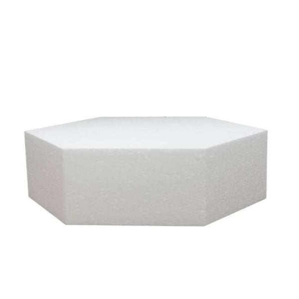 Simply Making 3 Inch Deep Hexagon Straight Edge Cake Dummy