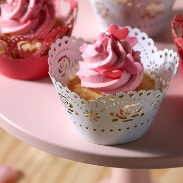 PME Vintage Lace Cupcake Wrappers x 12